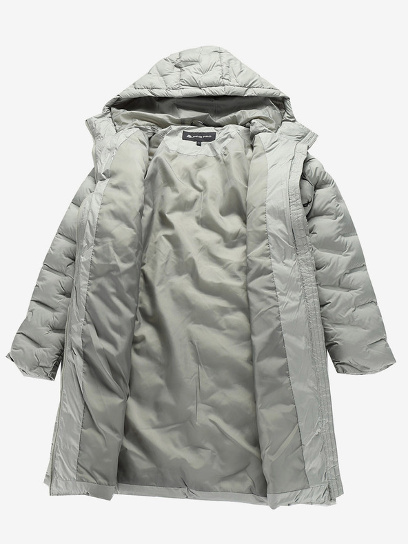ALPINE PRO Palton pentru femei cu impregnare wr ALPINE PRO AWEDA gri