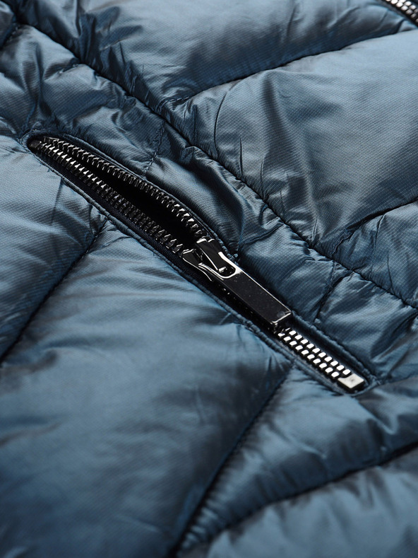 ALPINE PRO Palton lung ultraușor pentru femei ALPINE PRO OREFA albastru