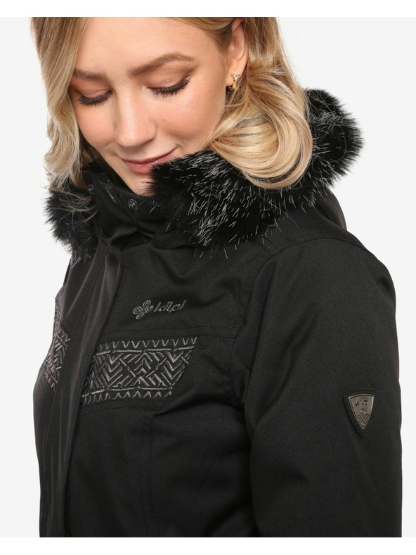 Kilpi Palton de iarnă pentru femei Kilpi PERU-W negru