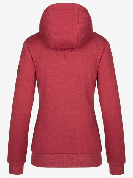Kilpi Hanorace sport burgundy pentru femei Kilpi LEINES-W