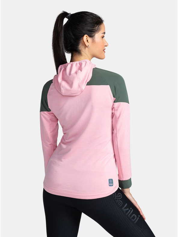 Kilpi Hanorac sport funcțional roz deschis pentru femei Kilpi MEMPHIS-W
