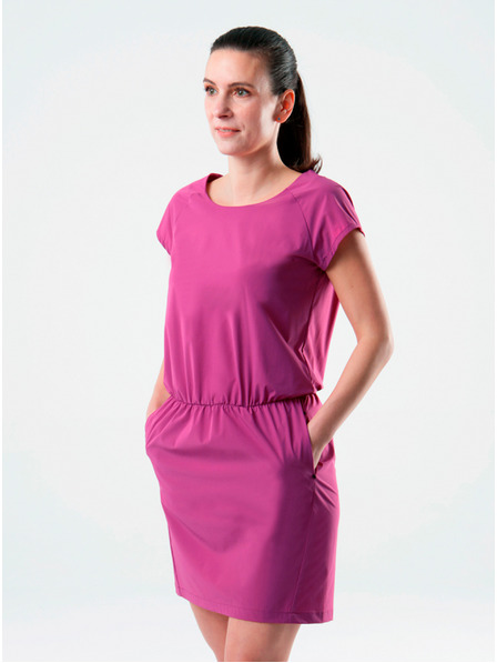 Loap Rochie mov cu buzunare LOAP