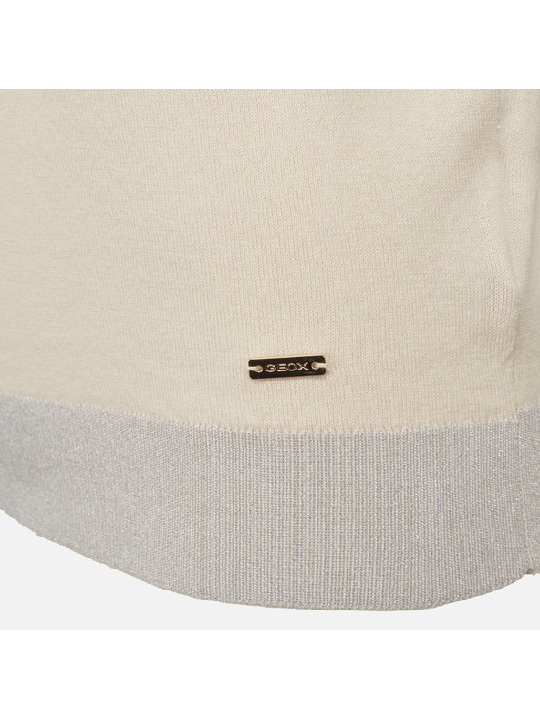 Geox Tricou crem pentru femei Geox