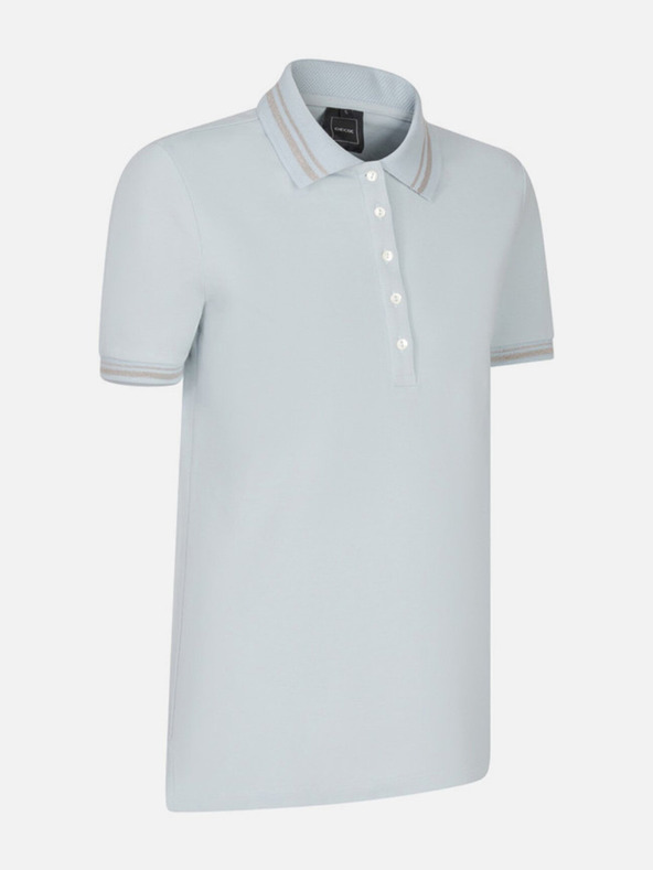 Geox Tricou polo deschis albastru pentru femei Geox