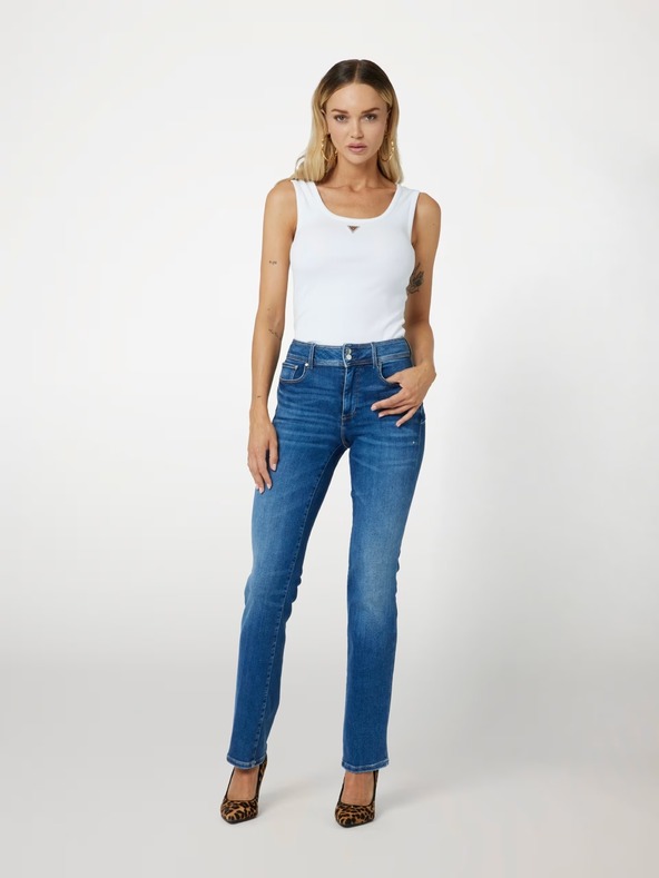 Guess Tricou Guess alb pentru femei