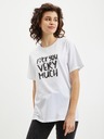 ZOOT.Original Tricou alb pentru femei Zoot Original Fuck you very much