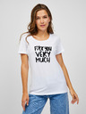 ZOOT.Original Tricou alb pentru femei Zoot Original Fuck you very much