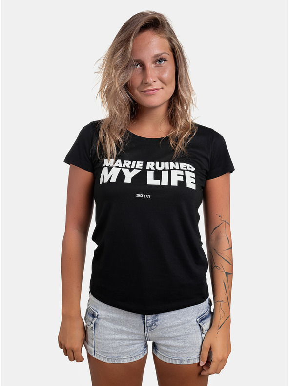 ZOOT.Original Tricou negru unisex ZOOT Original Marie Terezie