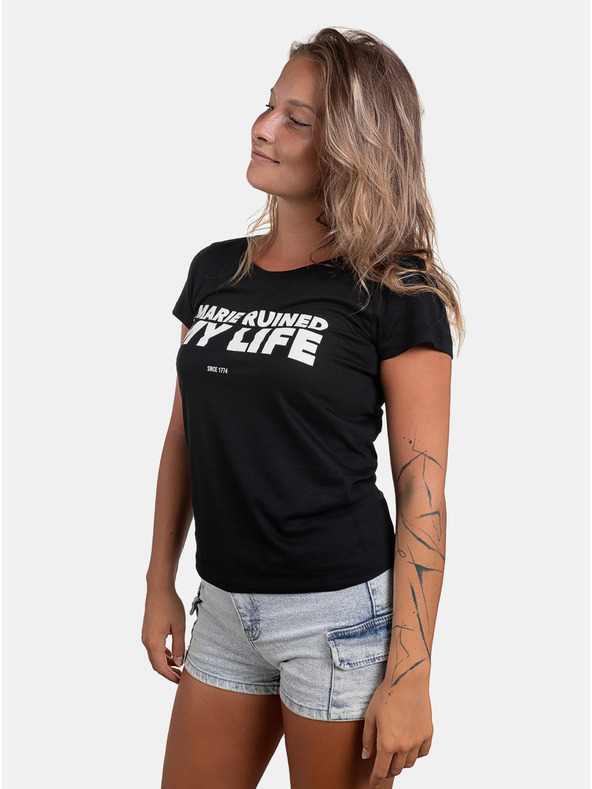 ZOOT.Original Tricou negru unisex ZOOT Original Marie Terezie