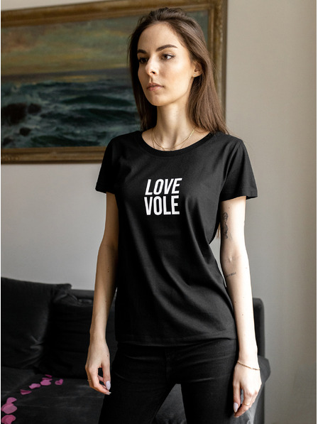 ZOOT.Original Tricou negru pentru femei ZOOT Original Love Vole