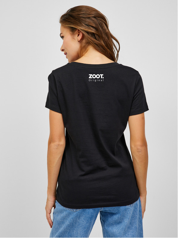 ZOOT.Original Tricou negru pentru femei Zoot Original Very gut wind