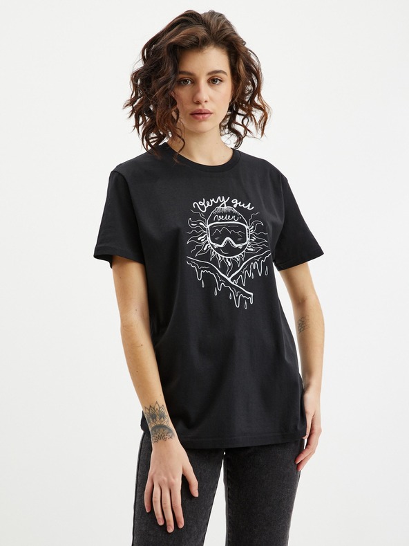 ZOOT.Original Tricou negru pentru femei Zoot Original Very gut wind