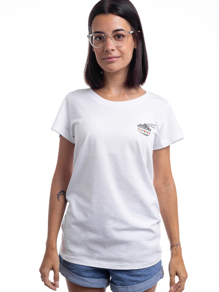 ZOOT.Original Tricou alb pentru femei ZOOT Original Czech Phólklór