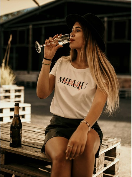 ZOOT.Original Tricou alb pentru femei ZOOT Original Bubbles