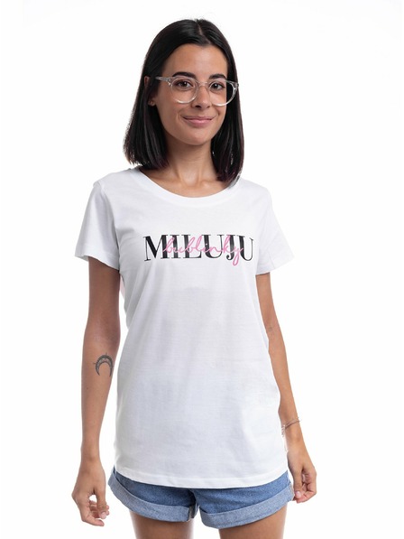 ZOOT.Original Tricou alb pentru femei ZOOT Original Bubbles