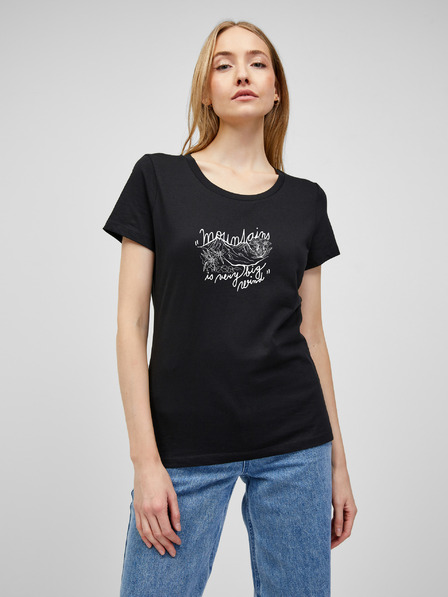 ZOOT.Original Tricou negru pentru femei Zoot Original Mountains