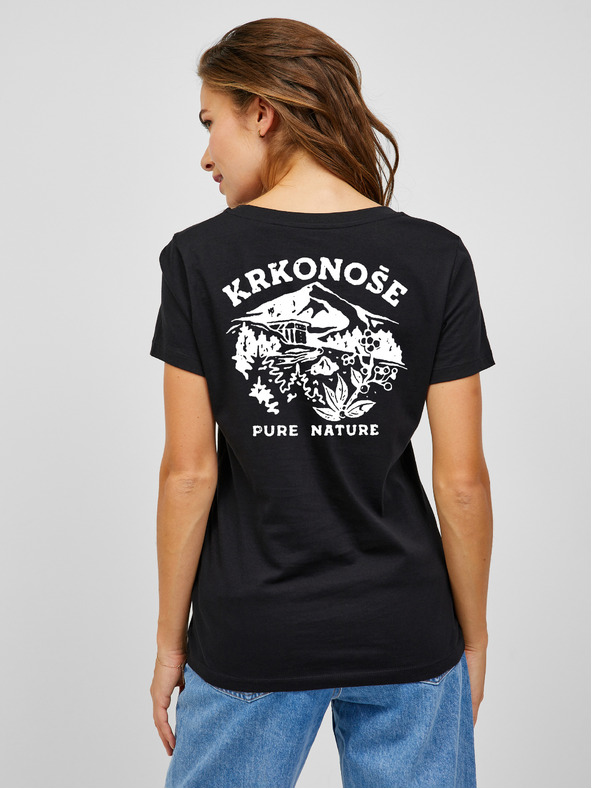 ZOOT.Original Tricou negru pentru femei ZOOT.Original Krkonoše