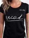 ZOOT.Original Tricou negru ZOOT Original Prcat pentru femei