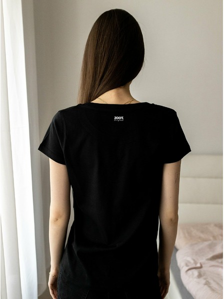 ZOOT.Original Tricou negru pentru femei ZOOT Original Love