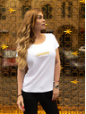 ZOOT.Original Tricou alb ZOOT Original pentru femei Gold Digger