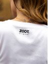 ZOOT.Original Tricou alb ZOOT Original pentru femei Gold Digger