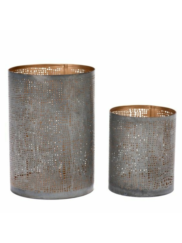 Casa de Engel Suport de lumânări din metal - set de 2, 6/24