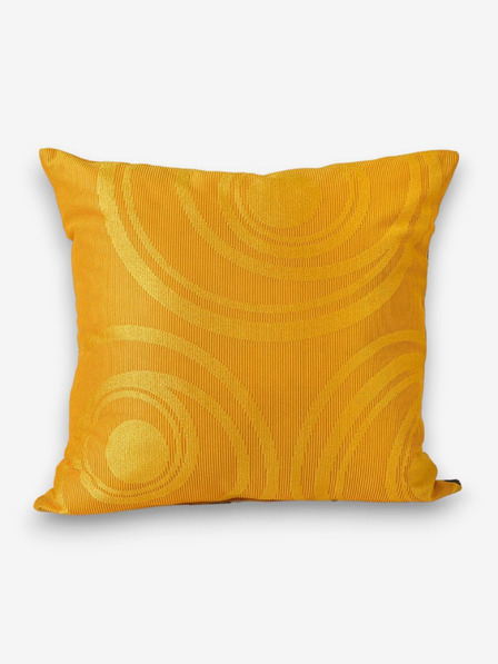 Kvalitex Pernă galbenă Circles 50x50cm Kvalitex