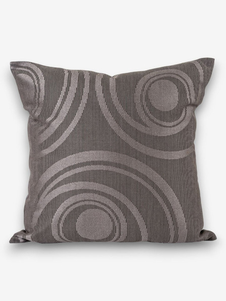 Kvalitex Pernă gri Circles 50x50cm Kvalitex