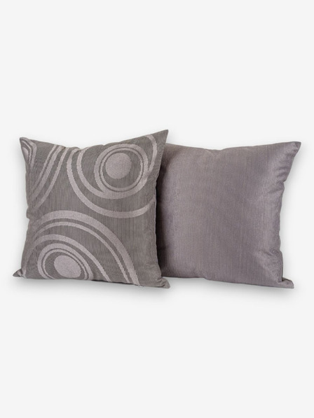 Kvalitex Pernă gri Circles 50x50cm Kvalitex