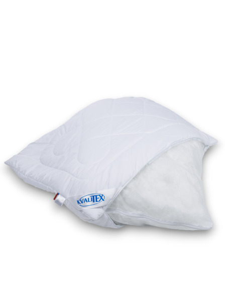 Kvalitex Pernă cu bile Alaska cu fermoar 70x90cm 900g albă Kvalitex
