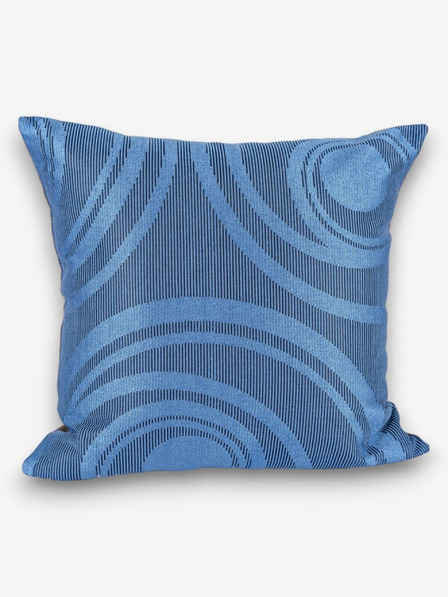 Kvalitex Pernă albastră Circles 40x40cm Kvalitex