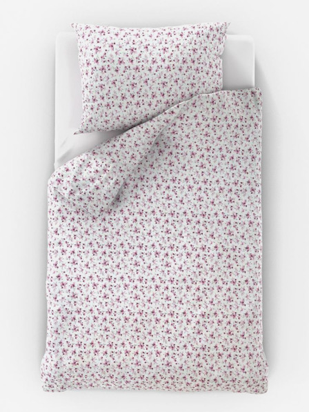 Kvalitex Lenjerie de pat din bumbac extinsă Provence Collection 140x220, 70x90cm Violeta violet Qualitex