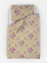 Kvalitex Lenjerie de pat franceză din bumbac extins PROVENCE COLLECTION 240x220, 70x90cm CLER galben