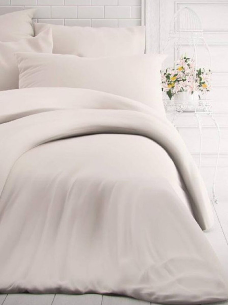 Kvalitex Cearșaf simplu din bumbac 140x200, 70x90cm alb Kvalitex