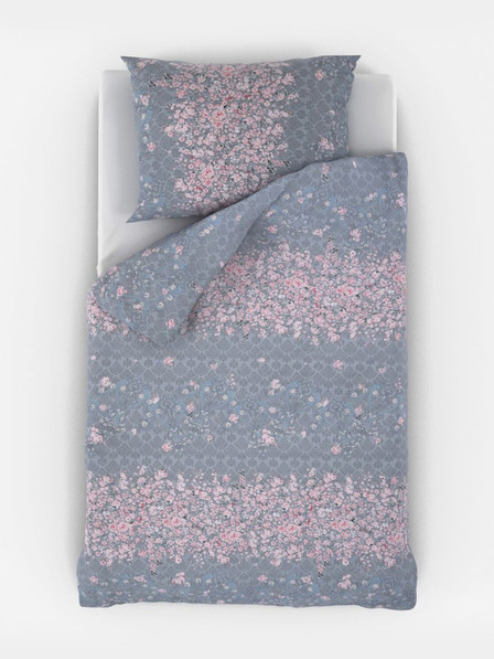 Kvalitex Lenjerie de pat din bumbac francez PROVENCE COLLECTION 220x200, 70x90cm MILENA roz