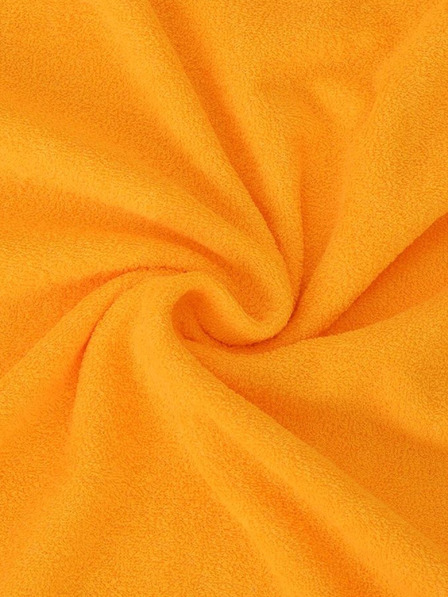 Kvalitex Cearșaf froté 200x200cm galben intens Kvalitex
