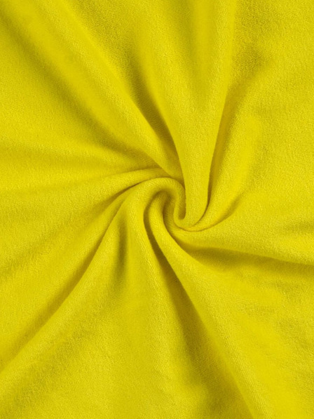 Kvalitex Cearșaf froté 200x200cm lămâie Kvalitex