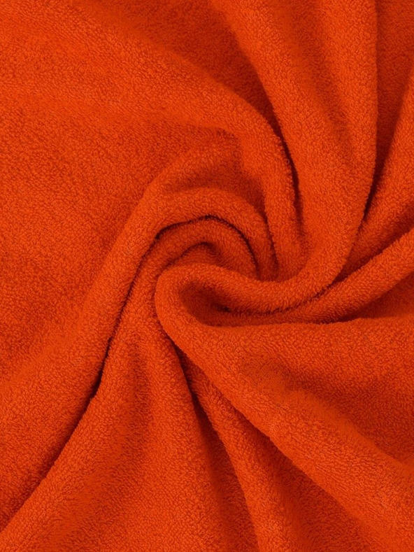 Kvalitex Cearșaf froté 200x200cm portocaliu Kvalitex