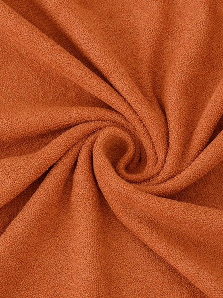 Kvalitex Cearșaf froté 200x200cm maro