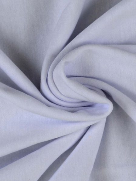 Kvalitex Cearșaf Jersey pat dublu 220x200cm gri deschis