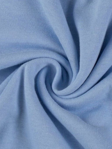 Kvalitex Cearșaf Jersey single 160x200cm albastru deschis