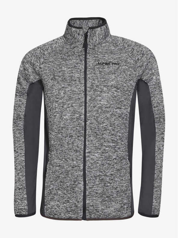 ALPINE PRO Hanorace pentru bărbați ALPINE PRO QELEN dk.true gray