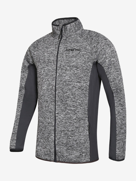 ALPINE PRO Hanorace pentru bărbați ALPINE PRO QELEN dk.true gray