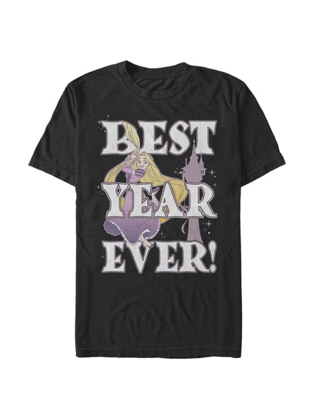 ZOOT.Fan Tricou negru pentru bărbați Disney Rapunzel Best Year