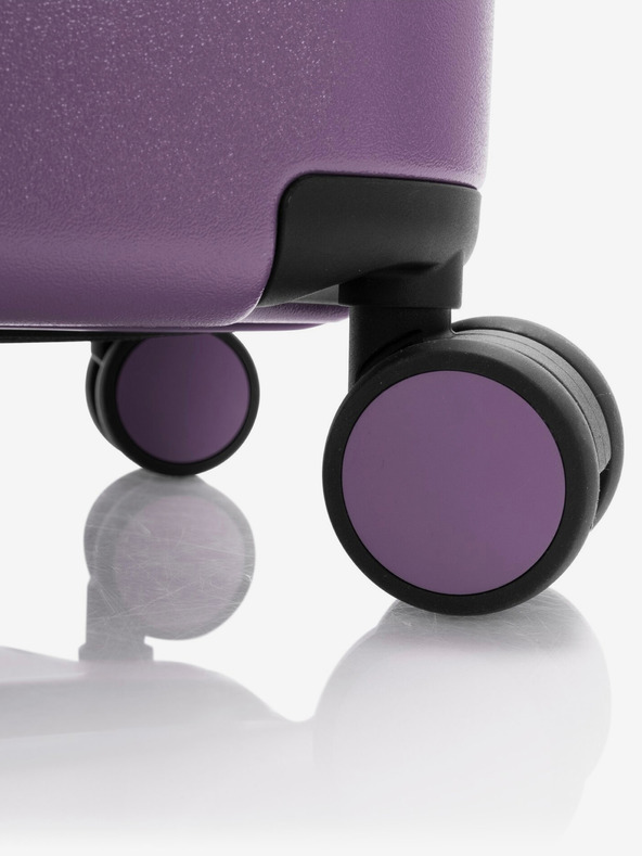 Heys Set de trei valize de călătorie Heys Zen S,M,L Purple