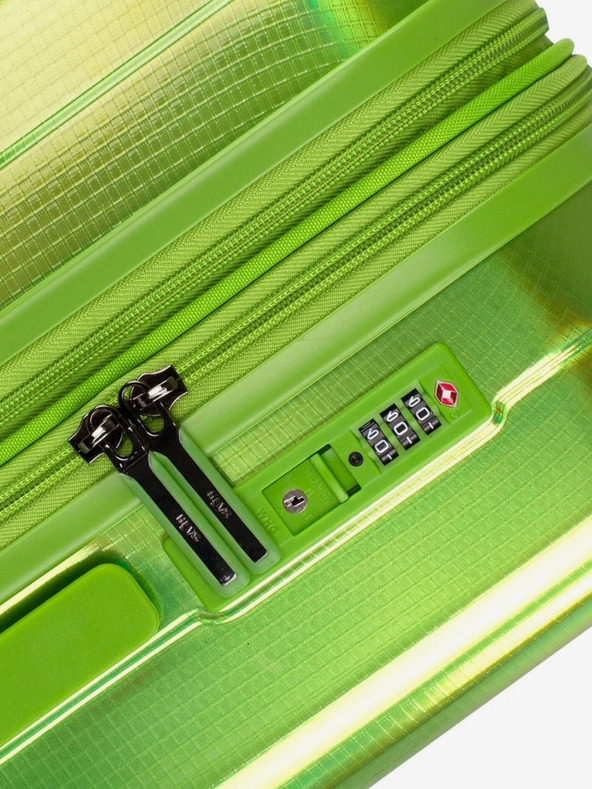 Heys Set de 3 valize de călătorie în culoare verde deschis Heys Astro S,M,L Green