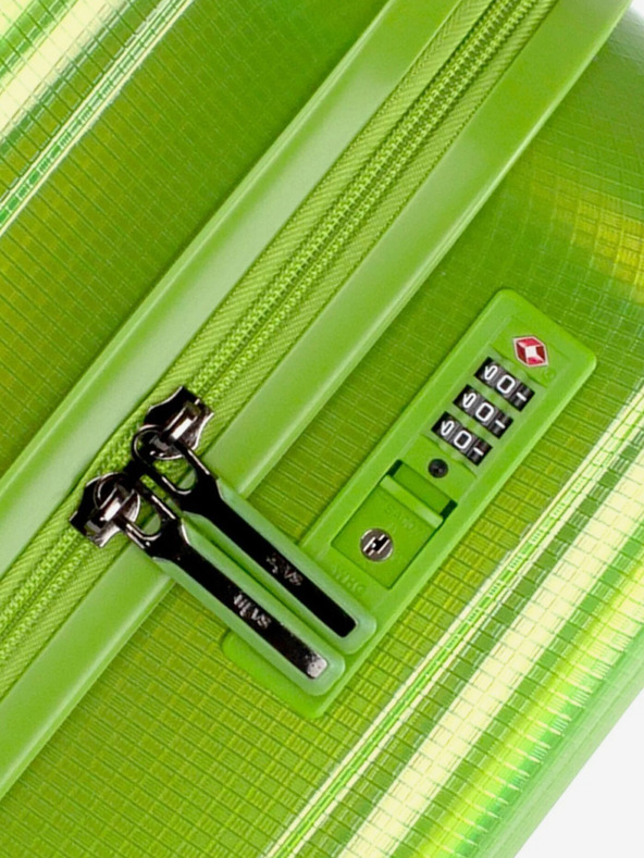 Heys Set de 3 valize de călătorie în culoare verde deschis Heys Astro S,M,L Green