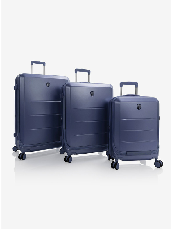Heys Set de 3 valize de călătorie Heys EZ Fashion S,M,L Navy
