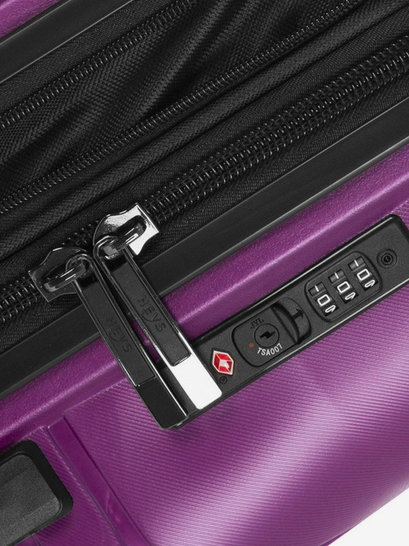 Heys Valiză de voiaj violet Heys Milos S Plum