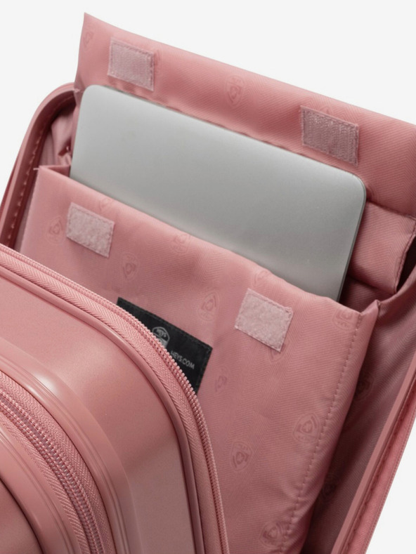 Heys Set de 3 valize de călătorie Heys EZ Fashion S,M,L Rose Gold